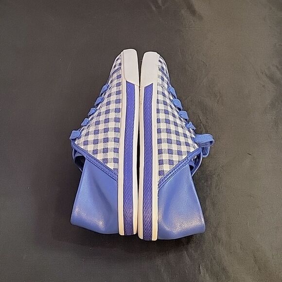 BRAND NEW ISAAC MIZRAHI MIZRAHI LIVE! LACE-UP GINGHAM SNEAKERS - Picture 12 of 14
